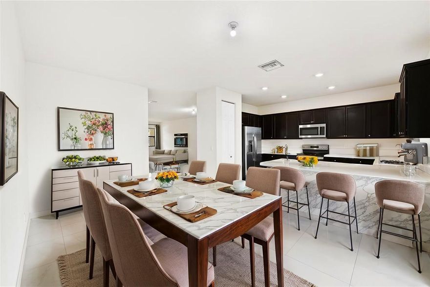 Amazing newer 2016 build, 3 bedroom 2 bathroom townhouse with water view located in the heart of Coconut Creek! Large kitchen with quartz countertop and Stainless steel appliances; perfect for a seasoned chef. This spacious 2-story townhome features two separate living areas downstairs, perfect for relaxing/entertaining. All bedrooms are located upstairs along with a large laundry room for added convenience. Tile & laminate wood floors throughout, huge primary walk-in closet, high ceilings and hurricane protection for every window & door, & attached 1 car garage. Located in a desirable, well-maintained community, with walking paths and a large clubhouse pool. This is a must see with easy access to shops, dining, and major roadways! Close to highways, golf course, natural parks and schools.