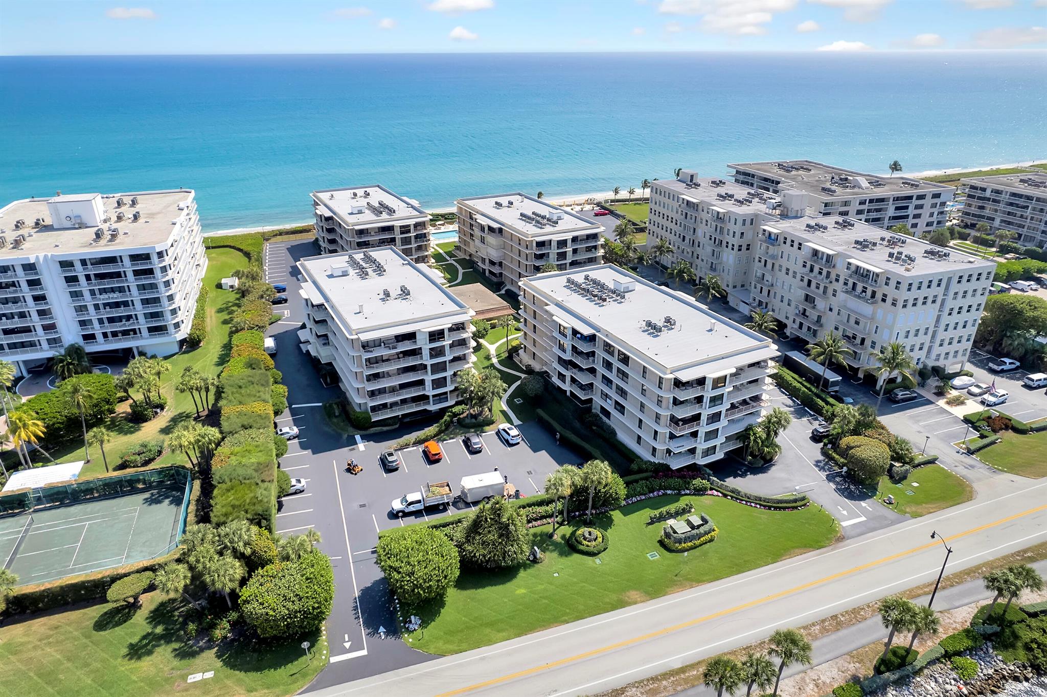 Experience the quintessential Palm Beach living in this 3 bedroom, 3 bath condo with an open floor plan perfect for entertaining the whole family. The eat-in kitchen boasts granite countertops and stainless steel appliances. The primary suite features a large walk-in closet, and spa-like en suite with double vanity and step in shower. This condo is move-in ready and comes fully furnished, so all you have to do is unpack and relax. Enjoy private beach access out your back door to some of the best beaches in the county and take advantage of community amenities, including a large pool, clubhouse, and fitness room. Plus, with covered garage parking and storage, you'll have plenty of space to store your vehicle and belongings. Walk to Four Seasons PB and EAU 5 star spa. Minutes to PBI