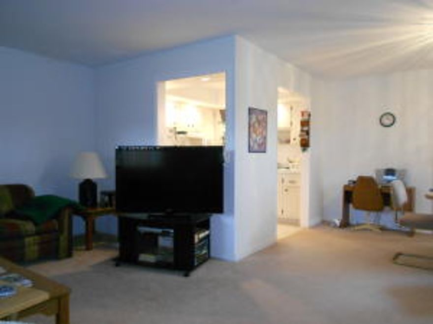 Unique 1BR with converted 1.5 bath to larger 1bath, also expanded bedroom to include patio with all under air. Great investment property, no wait period to rent.