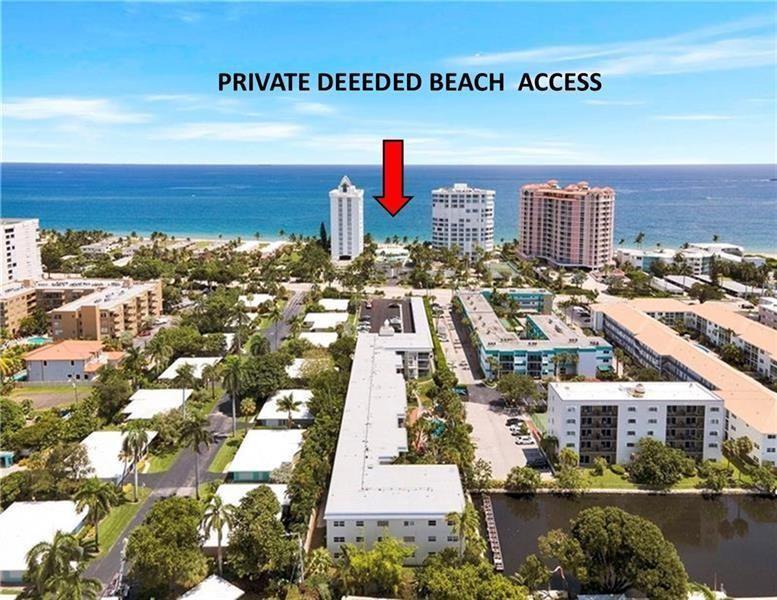 Beach & Boat Lovers Dream Rental!.. Live across the street from the beach in this highly demanded Annual Rental for only $2,800 a month!. This quaint but active community features a Private Beach Access, Boat Dock, Large Heated Pool, Fitness Room, Rec Room, New Laundry facility, Shuffleboard, BBQ Area & plenty of lounging areas. This cozy, clean, 3rd floor, 2/2 comes fully furnished in move in condition. also features a pool area view, close to the elevator, parking space, etc. just bring a toothbrush!. Close to all attractions & restaurants in Pompano Beach and Lauderdale By The Sea. Come & relax its easy to view. Internet Negotiable. Only 1 Assigned parking space. Quick HOA Approval Required. Available Now!.. Call Today!!