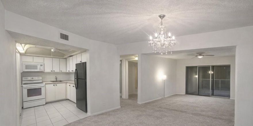 Estate Sale*2 Bedroom, 2 Bathroom with Balcony and Rolladen Shutters*Top Floor Unit in Well-kept 55+ Community with low maintenance fees*Close to Shopping and Entertainment*Many community amenities including: Pool, Tennis, Club House, Fitness Center, Shuffleboard, Bocci Ball, and more*Personal storage space*1 Dedicated Parking space and plenty of Guest Parking*Large Bedrooms, Master has Walk-in Closet*Unit has New Carpeting and is Freshly Painted*Kitchen and Bathrooms are original and unit needs some TLC. Priced over $27,000 Below Tax Assessed Value.