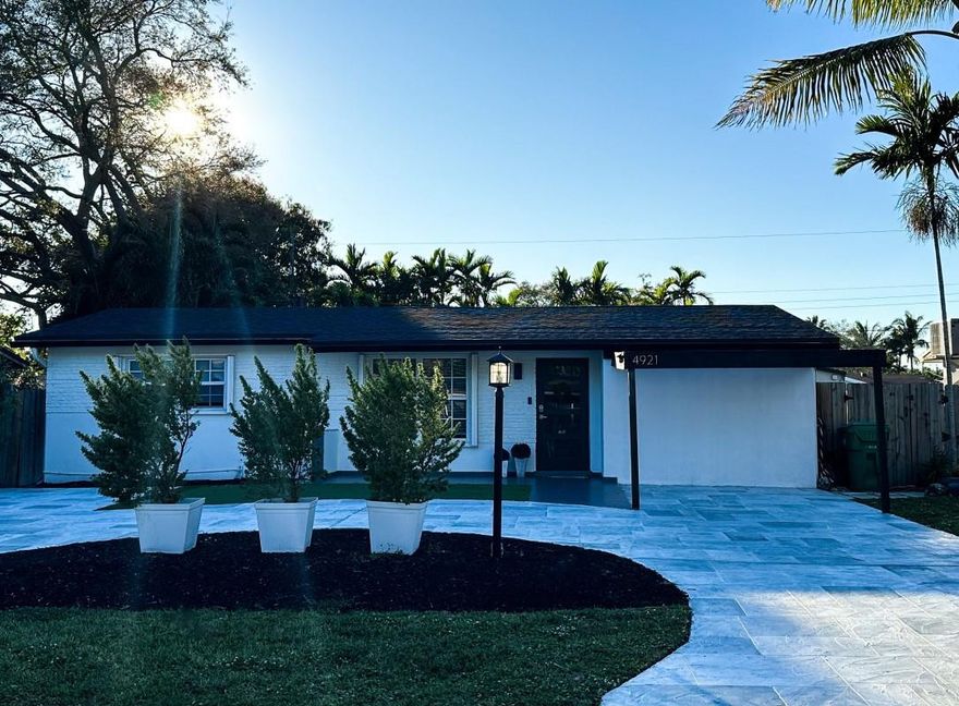 This elegant ranch-style house feels like home the minute you pull up. Step into a world of warmth and comfort as the entryway flows into an open concept living space, a haven for creating lasting memories with loved ones.Embrace the tranquility of your backyard oasis, which boasts a swimming pool, covered patio, lush landscaping, and a fully fenced-in backyard, perfect for entertaining your guests or enjoying a family dinner in the resort-like backyard area.