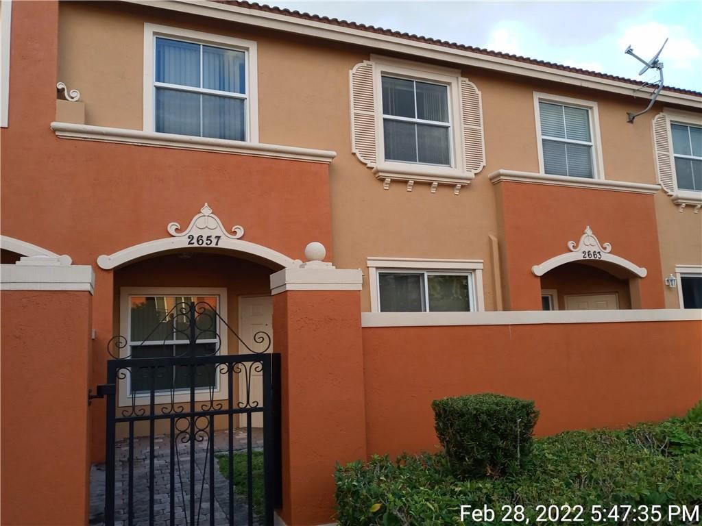 Photo of 2657 SW 121st Ter #703, Miramar, FL 33025 (MLS # F10318646)