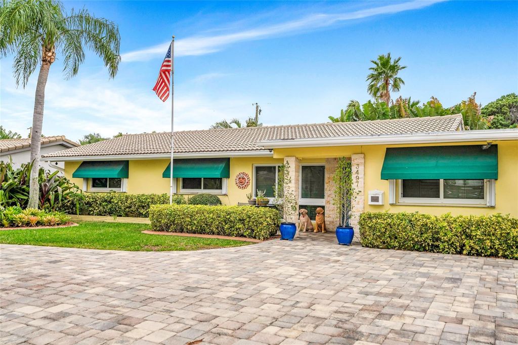 Photo of 3497 NE 19th Avenue, Oakland Park, FL 33306 (MLS # F10550080)