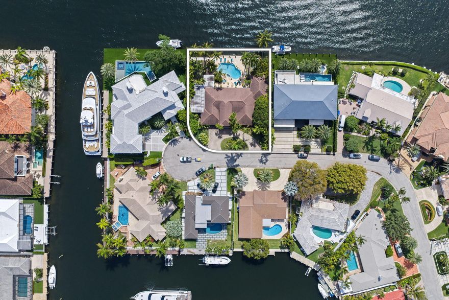 ATTENTION INVESTORS, BUILDERS, & WATERFRONT VISIONARIES: 130' OF DIRECT INTRACOASTAL FRONTAGE.   THE OPPORTUNITY: A rare chance to secure one of the most expansive shoreline footprints in Fort Lauderdale's prestigious community, The Landings. Situated on a massive 0.34-acre lot, this property offers an incredible 130 linear feet of direct Intracoastal frontage—providing the scale and width necessary for a world-class custom estate.  SITE ASSETS: While the existing 5BD/5BA residence offers a generous footprint (including a significant 2010 expansion), the true value lies in the premium infrastructure and deep-water access. The site is "yacht-ready" with a 48-foot wood dock and a 120-foot reinforced seawall cap (per 2007 permit).  Additionally, the property features Full Hurricane Impact Windows and a Full Home Generac Standby Generator, providing immediate security and utility during the design or renovation phase.  INVESTMENT HIGHLIGHTS: 130' Frontage: Nearly double the standard lot width, accommodating large vessels or a wide-profile architectural masterpiece.  Boater's Dream: Deep-water dockage with NO fixed bridges and seamless ocean access.  Elite Location: Minutes from Downtown Fort Lauderdale, Las Olas, and top-tier private schools.  Whether you choose to renovate or build new, this is a rare opportunity to acquire a high-visibility, wide-water lot in a premier security-patrolled neighborhood. Sold As-Is.    ***SHOWING NOTICE: Property is currently owner-occupied. Due to the owner's health and limited mobility, initial viewings are restricted to the EXTERIOR and waterfront ONLY. Interior access will be granted only after an initial outdoor viewing is completed and a Proof of Funds (POF) or pre-approval is provided.