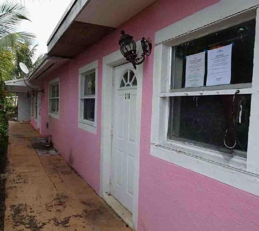 Affordable triplex offering income potential. Home offers 3 units: Unit 1 and Unit 2 offers 2 bedrooms, 1 bath, kitchen and dining combo. Unit 3 is a 1 bedroom 1 bath with kitchen and dining room. Home in poor condition and require renovation and updates to include walls, floors and other improvements. CAUCTION ceiling and floor damage MOLD may be present. All buyers are responsible to confirm City, County, Zoning, Tax, and other records to their satisfaction before bidding. No inspection contingencies in contract. Absolutely no repairs before closing. This property is sold As-Is. This is a REO auction property.