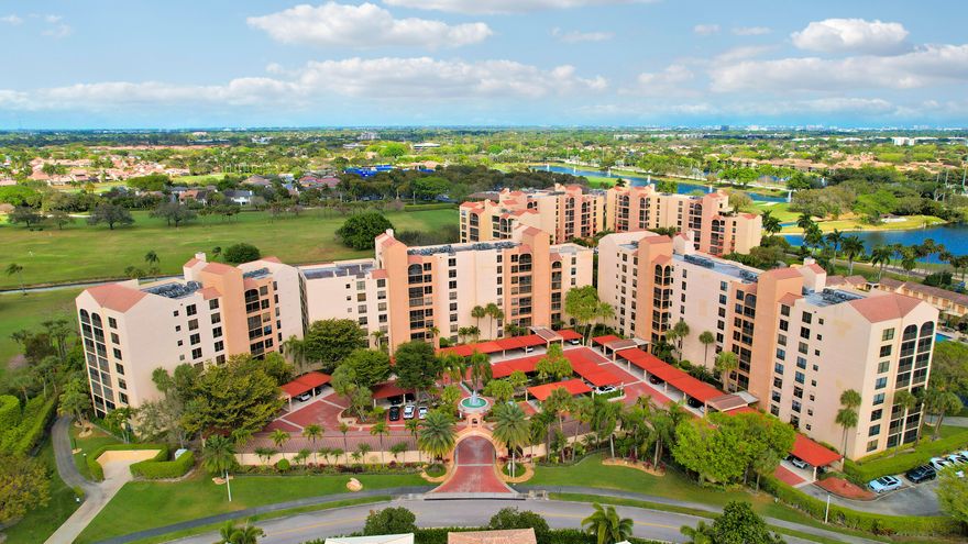 Rarely Available, Imperial Model Floor Plan, This spacious 3 bedroom,2.5 baths offers a wraparound enclosed glass balcony with breathtaking panoramic views of the golf course, lush greenery, and local wildlife. This exclusive building features only two residences per floor, providing privacy and tranquility. The home features a spacious eat-in kitchen with a screened side patio and an oversized walk-in pantry. The expansive living room includes a custom built-in bar and a formal dining area, perfect for entertaining. The over primary suite offers two oversized walk-in closets and a generous primary bath. Bedrooms are comfortably with carpeting.
Located in Boca Pointe, a non-mandatory country club community, where a variety of optional membership opportunitie