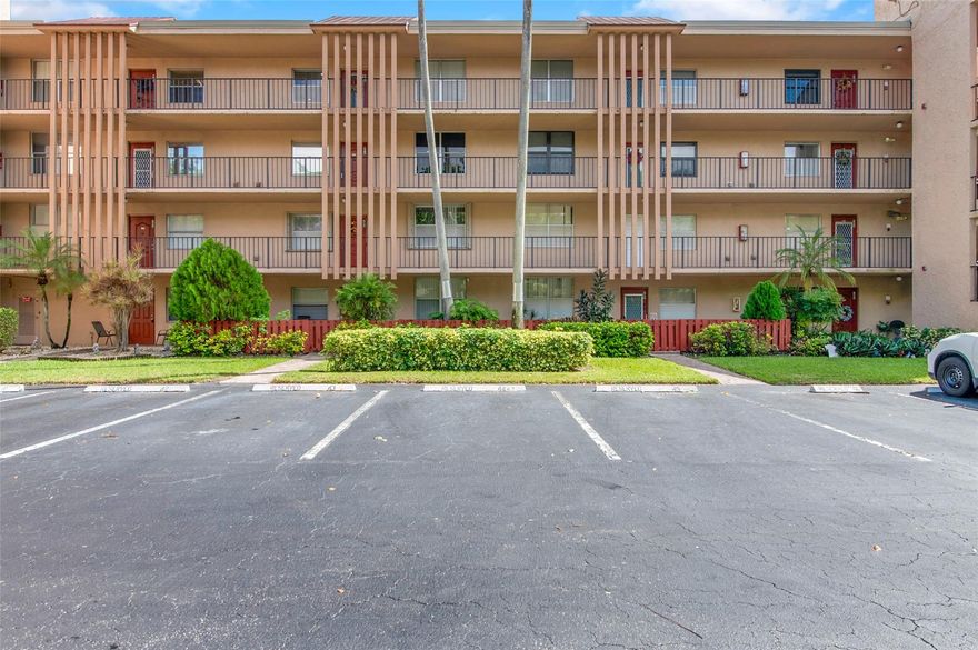Beautiful 2B/2B totally renovated and updated unit in Palm Lakes. New Front door, New ceramic tile throughout the unit. Kitchen and Bathrooms are tastefully updated for the new owner! AC recently serviced with records. Washer-Dryer in unit. Generous sized master walk in closet. Elevator in building. One deeded parking spot with plenty of guest parking for your friends and family. Pets allowed, dogs up to 25lbs. Min. credit score 650. No commercial vehicles. Any vehicle that fits in a parking spot . Also listed for sale MLS F10533469.