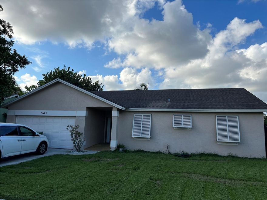 Live in a very desirable neighborhood. This 3/2 has vaulted ceilings, split floor plan, two car garage and shed. Upgraded master bedroom floors and walk-in closet. Master bathroom has a new toilet and sink. A completely remodeled, country style 2nd bathroom with a cast iron tub. Bonus room for an office. Bluetooth kitchen lighting. 6 month old hot water heat. 3 month old washer. Roof is 11 yrs old. Freshly painted interior. Hurricane shutters all around. Walking distance of the Hard Rock. Low HOA! Not in a flood zone!