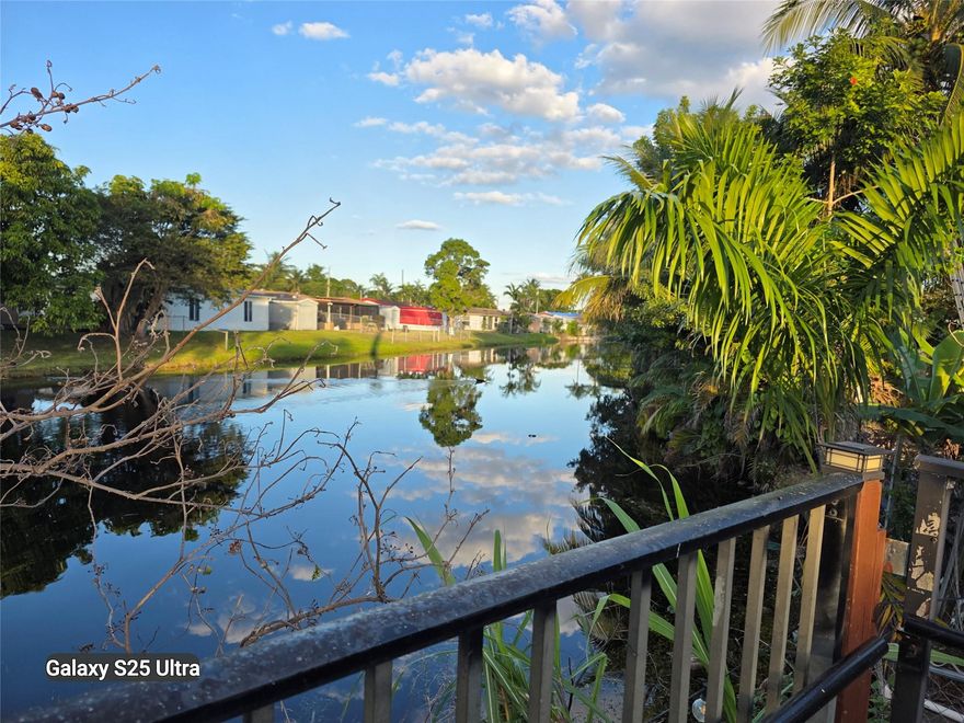 This charming home in well established area features newer roof and central ac. Beautiful yard , gorgeous water view and mature fruit trees. newer bathrooms and windows. Home is originally a 2/2, part of the family room has been converted into 3rd bedroom.