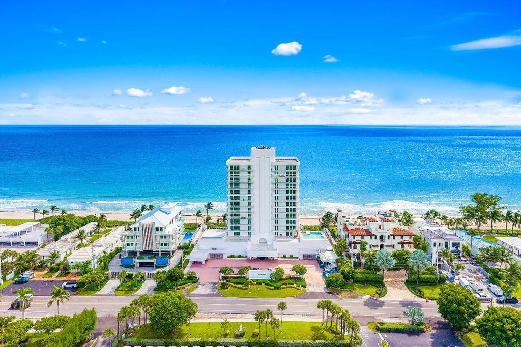 Photo of 3505 S Ocean Boulevard #12 North, Highland Beach, FL 33487 (MLS # R11125121)