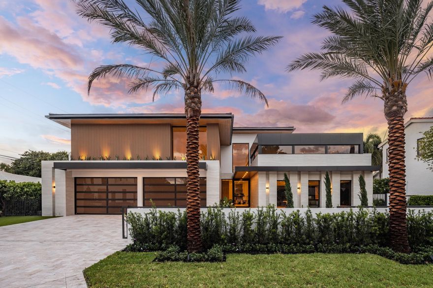 Introducing Villa Amalfi at 1351 Cocoanut Road, Boca Raton, a new architectural masterpiece crafted to captivate those seeking the finest in luxury living.  This exclusive new construction embodies the serene elegance of Balinese modern design. Spanning 11,186 total square feet, the estate has been meticulously crafted to harmonize refined luxury with seamless functionality, blurring the lines between indoors and out while inviting an effortless flow of elevated living.  The design vision for Villa Amalfi emerges as an architectural marvel, combining the principles of contemporary design with biophilic architecture.  As you enter the home, you are gently ushered into a realm of serene tranquility where sophisticated design meets luxurious detail, embodying the essence of Balinese elegance. An architectural floating staircase serves as a striking centerpiece, enhancing the sense of openness and artistry. Expansive open concept living spaces, graced with floor to ceiling windows, bathe the interiors in natural light, effortlessly merging the boundaries between indoor and outdoor living.  Designed by the renowned Empire Development team and set within the Estates, Boca Raton's premier neighborhood, this unparalleled modern mansion sets a new standard for elegance and sophistication, captivating all who cross its threshold. Drawing from Asian design elements, the heart of this home is revealed in a captivating ancient olive tree set near a serene side courtyard and tranquil reflection pool. Enclosed by soaring two story floor to ceiling glass, this peaceful sanctuary is visible from the living room, the expansive two-story clubroom, and the main atrium, forging a seamless connection to nature and transforming the space into a private retreat that radiates calm and serenity.  Signature elements of Villa Amalfi include a state-of-the-art kitchen featuring double islands with seating for six, a natural gas Wolf range, and Sub-Zero appliances. Complementing the primary kitchen is a fully equipped pantry featuring an additional dishwasher and ample storage, ensuring a seamless culinary experience for even the most discerning chefs.  The residence offers six luxuriously appointed bedrooms. The crown jewel is the primary suite, a sanctuary of unparalleled comfort and sophistication. Here, luxury living reaches its pinnacle, featuring a morning bar, an intimate sitting area, his and her private bathrooms, and expansive walk-in closets designed to indulge every need. An expansive balcony extends from the primary suite, offering a private oasis where you can savor breathtaking views and bask in the glow of mesmerizing sunsets—an idyllic setting for quiet reflection or intimate gatherings beneath the evening sky.  The ground level is adorned with exquisite 36" x 72" oversized tile flooring, while the second level is elevated by luxurious white oak flooring, infusing the space with warmth and timeless sophistication.  The outdoor living experience at Villa Amalfi redefines resort style luxury. With a stunning resort style pool and a fully appointed summer kitchen, every element has been crafted with precision. Future residents can anticipate an elevated lifestyle that offers a private retreat experience in the comfort of home.  Located just three blocks from the beach, Villa Amalfi sits at the nexus of Boca's most desirable destinations, just moments from the finest shopping, dining, and social scenes, including The Boca Raton. Villa Amalfi is not merely a home, it is a testament to luxurious living, offering an unparalleled lifestyle in the heart of Boca Raton.