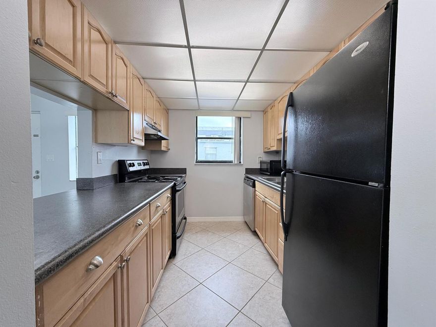 Welcome home to this charming 1 bedroom, 1 bathroom condo perfectly situated in a desirable West Palm Beach community just off Palm Beach Lakes Blvd, minutes from the Palm Beach Outlets, I-95, and Downtown West Palm Beach.This bright and inviting unit features an open living area, spacious bedroom, and private balcony--ideal for enjoying the Florida sunshine. The kitchen offers ample cabinet space and a convenient layout, while the bathroom is clean and well-maintained.Enjoy the perks of community amenities such as a sparkling pool, on-site laundry facilities, and assigned parking in a quiet, well-kept setting.Perfect for anyone seeking comfort, convenience, and value in one of West Palm's most central locations.📍 Location: Near Palm Beach Lakes Blvd & Palm Beach Outlets
