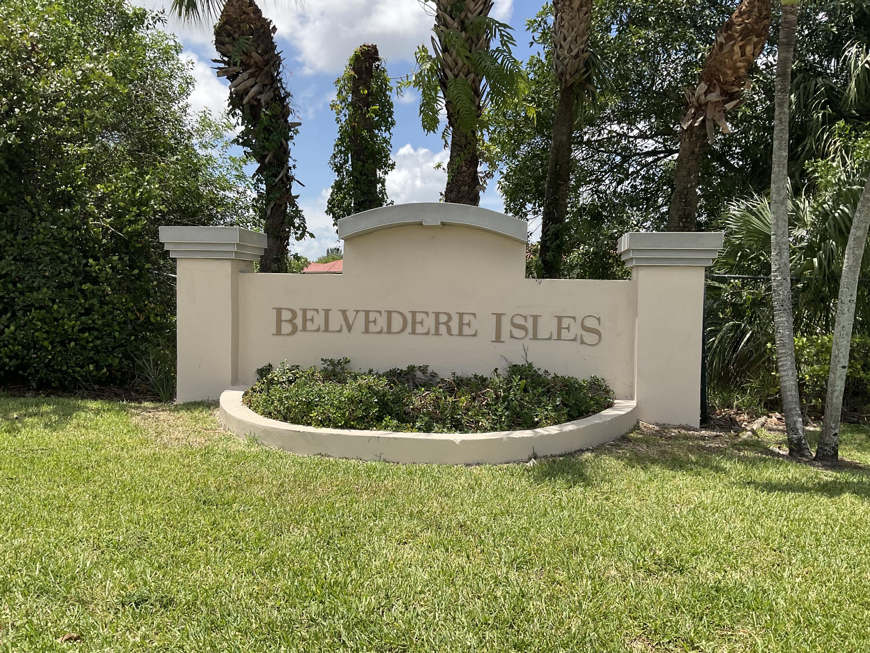 MUST SEE READY TO MOVE IN. Freshly painted and new roof Community, First floor 3 Bedrooms 2 Baths Condo with New Kitchen Appliances, Washer/Dryer, Water Heater from 2022, tiles all throughout, With a beautiful lake view from Living room and Master bedroom. private patio facing the lake. a community pool, close to Walmart, BJ'S, Home Depot, Lowes, Restaurants and much more.GREAT FOR INVESTORS COA'S allows to be rented immediately.BELVEDERE ISLES IS NOT AFFECTED BY MILESTONE INSPECTION REQUIREMENTS.