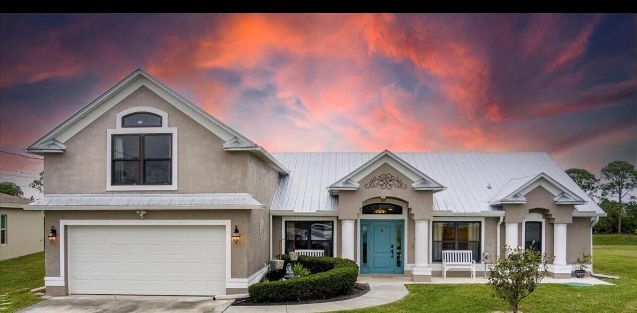 This beautiful custom remodeled home located in the well sought out area of Torino. Home features a gourmet kitchen with custom floor to ceiling cabinets , SS appliances & beautiful large 9' Island, Open floor plan great for entertaining, with large open family room, dinning room. 5 Bedrooms which 1 Master bedrooms on main level and 2nd is on the 2nd level. Storage galore, Impact windows through out the home, Backs up to a wide canal on a cul-de-sac . So Many more features come and see this beauty of a home.
