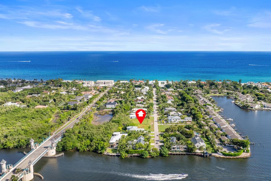 Premium Ocean Ridge Lot - Nearly Permit-Ready! Build a luxury estate on this 0.39-acre lot just a short walk to the beach, only 400 ft from the Intracoastal Waterway. Extensive permitting work is nearing completion. A full FDEP application has been submitted, including wetland delineation, fill estimates, erosion control measures, structural stormwater design, and mitigation credits from Everglades Mitigation Bank. Site plans (Sheets C3 & C4) include retaining walls and post-development elevations.

This rare lot offers the potential water views of the passing boats on the Intracoastal. Situated in one of South Florida's most exclusive beachside enclaves. Investors benefit from reduced timelines and risk. High-demand location with limited supply. BRING ALL OFFERS!