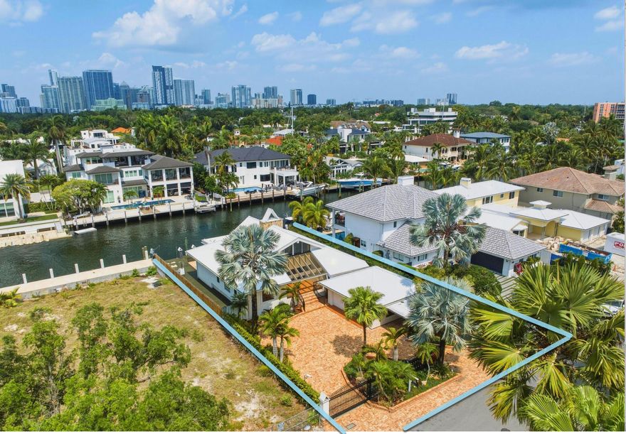Rare opportunity on iconic Bontona Avenue, just three homes from the point on the Las Olas Isles. Positioned on deepwater with no fixed bridges, offering immediate ocean access and the ability to accommodate serious boating.  The existing tri-level residence reflects a different era and presents a clear opportunity for renovation or redevelopment. For end users, investors, or builders, this is ultimately about securing one of Fort Lauderdale's most desirable waterfront locations at a price aligned with land value.  Surrounded by newer construction and high-end estates, the setting supports a compelling long-term vision. A chance to build, reimagine, or hold a premier piece of Las Olas Isles waterfront.