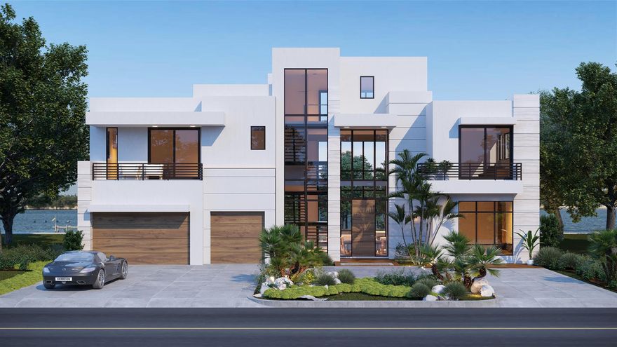 Welcome to Little Harbor Estates! This new construction, 3 story, modern home boats 5 spacious bedroom suites, 5.5 bathrooms, open concept living spaces, club room, elevator, wolf and sub zero   appliances, floating stair case, summer kitchen, roof terrace and so much more. Stunning, panoramic views of this extra wide canal and 90 feet of water frontage invite you to bring your yacht and live every boater's dream.  Only minutes to the Intracoastal, Boca and Hillsboro Inlet. Close to award winning beaches, shopping and restaurants. Home to be completed Spring of 2022. Model home available to view on location.