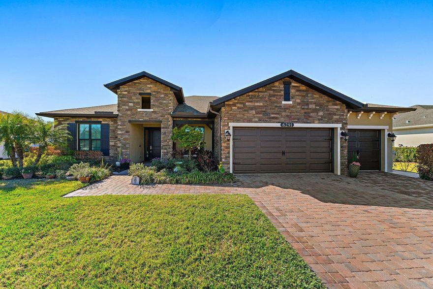 Arcadia in Vero Beach -- where newer construction meets effortless coastal living.
Built in 2021, this beautifully designed 3 Bedroom, 2.5 Bathroom home sits on just over a quarter acre, offering the space today's buyers crave with the modern finishes they expect. The bright, open layout creates a seamless flow for entertaining, or simply enjoying everyday life in a light-filled space. Homeowners enjoy low HOA fees that cover security, lawn maintenance, and common areas -- making it easy to lock and leave or fully embrace the Florida lifestyle without the extra upkeep.