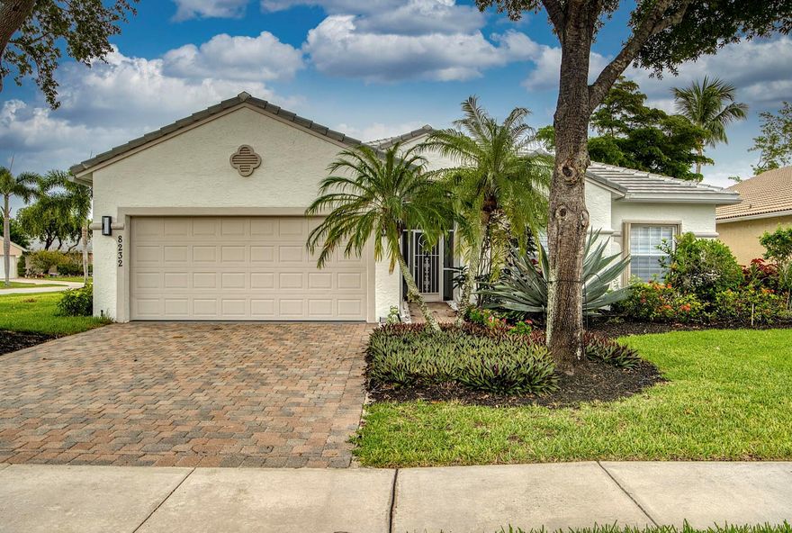 Welcome to your dream home in this highly sought-after 55+ community!  Located in Sienna Lakes in Venetian Isles! This beautifully, completely renovated 3-bedroom, 2-bathroom, 2-car garage home offers modern updates, spacious living areas, new roof and access to fantastic amenities. This home boasts open-concept living and dining areas, new kitchen with stainless steel appliances, spacious primary suite with ensuite bath & walk-in closets, two additional bedrooms perfect for guests or an office, screened-in lanai to enjoy year-round outdoor living, new flooring, fresh paint, and new bathrooms. Some of the upgrades include: new gutters,new garage door, driveway reinstalled and sealed, all new appliances, hot water heater, and epoxy floor in the garage. Accordion shutters.