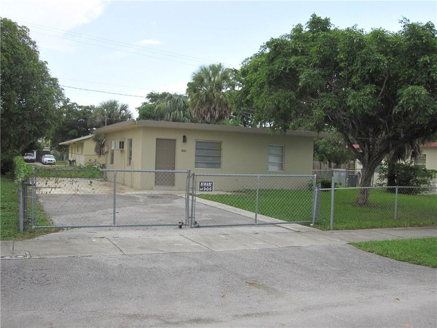 ***Totally remodeled one story house on large lot.*** Updated electrical, new kitchen and bathroom all tiled floors.*** Open and spacious floor plan.*** Great first time buyer or investment.*** 2 bedrooms renting in the area $1300.***