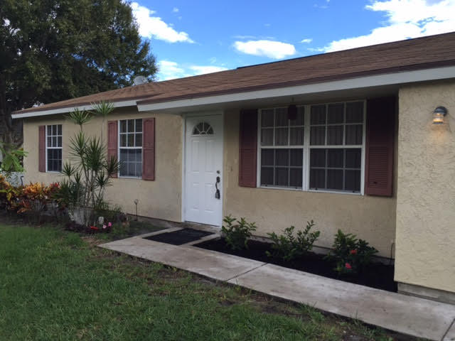Charming 3-bed, 2-bath, 1-car garage home located east of US-1! This well-maintained gem offers over 1,100 sq. ft. of comfortable living space with tile flooring throughout. Enjoy a spacious, fully fenced yard perfect for pets, play, or relaxing evenings. Conveniently located near shopping, dining, beaches, and more. Move-in ready and full of potential!