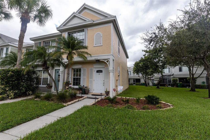 Gorgeous townhouse 2 bed 2.5 bathrooms in the desirable community of SANIBEL TAMARAC. HOME has 2018 appliances ,tankless water heater & impact front door . Everything was remodeled except for the in suite bathroom, Counter tops in kitchen  are Quartz. BRING YOUR TOOTHBRUSHES cause this ones a KEEPER . LOW MAINT. FEES .