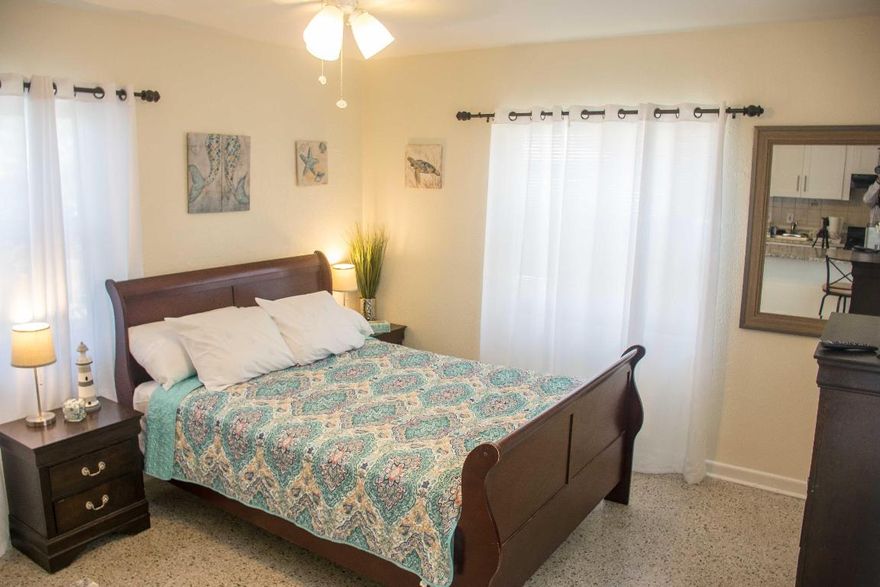 1 PERSON OCCUPANCY ONLY. Small UNFURNISHED studio located steps from the beach on Singer Island. All utilities and amenities are included in rent: electric, water, cable, Internet, swimming pool. Shared laundry is on site. Parking in front of the building. Pets need to be approved. Only small pets will be considered. Extra rent if with pets. The price is for 12 months lease, if you need it for less than 12 months the price goes up. Background check required, quick approval, no HOA. $4500 to move in.