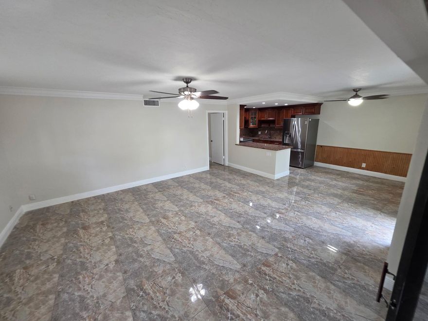 Live the coastal lifestyle! &#127796; Beautifully renovated 2BR/2BA condo just minutes from the beach, Intracoastal, and vibrant downtown filled with restaurants, coffee shops, and boutique shops. This stylish condo features impact windows, a modern kitchen with stainless steel appliances, upgraded tile floors, renovated bathrooms, designer blinds, and a screened patio--perfect for relaxing! Water included. Enjoy a prime location without the high price tag--new condos next door are selling for over $700K! Located on the 2nd floor of a quiet 2-story building. First, last, and security required. Must have good credit, no evictions, and clear background. Income 3x rent. Don't miss your chance to live by the beach in one of the area's hottest spots!