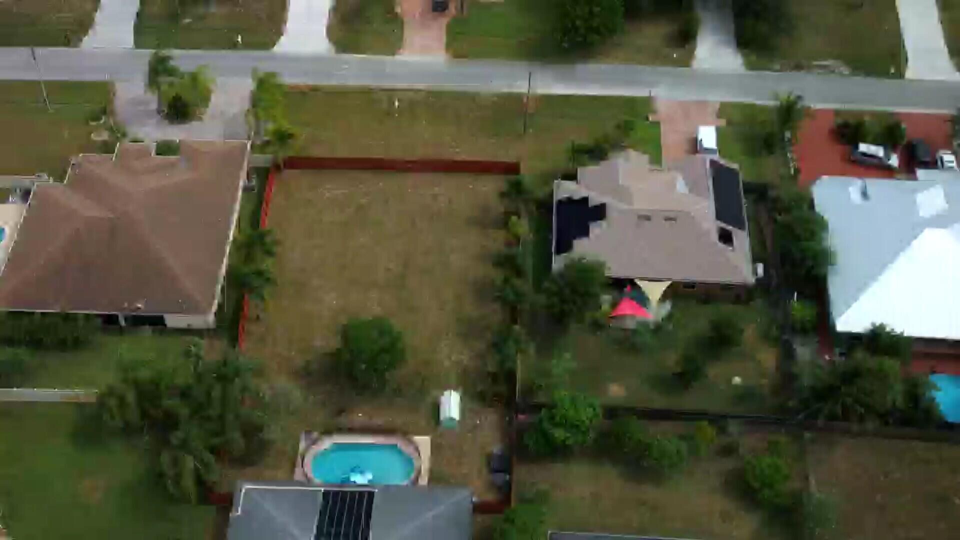 NICE LOT LOCATED ON A STREET OF NEWER HOMES, THE LOT IS VERY WELL KEPT AND MANICURED BY OWNER, SOME FOX TAIL PALMS PRESENT.
