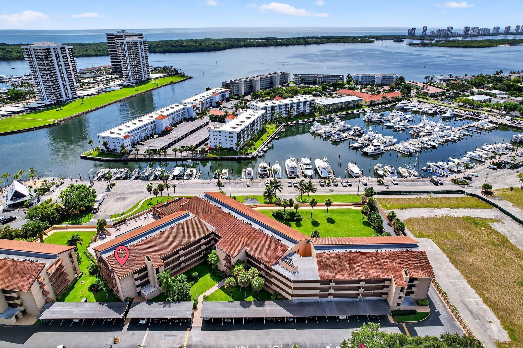 Spacious 2-bedroom, 2-bath condo in North Palm Beach offering more than 1,350 square feet of comfortable living space. Enjoy serene views of the Intracoastal from your large screened balcony on the top floor with access from living area and owners suite. This unit features a full-size washer and dryer, large kitchen with island, new fridge & stove and is ready for new owners to make it their own with personal touches and updates. Located just a short drive from world class golf courses, pristine white sandy beaches, high end shopping, casual & fine dining, I-95, Turnpike, Gardens Mall and Palm Beach International Airport. This community offers a pool, clubhouse, and a relaxed Florida lifestyle in a prime location. Make it yours today!