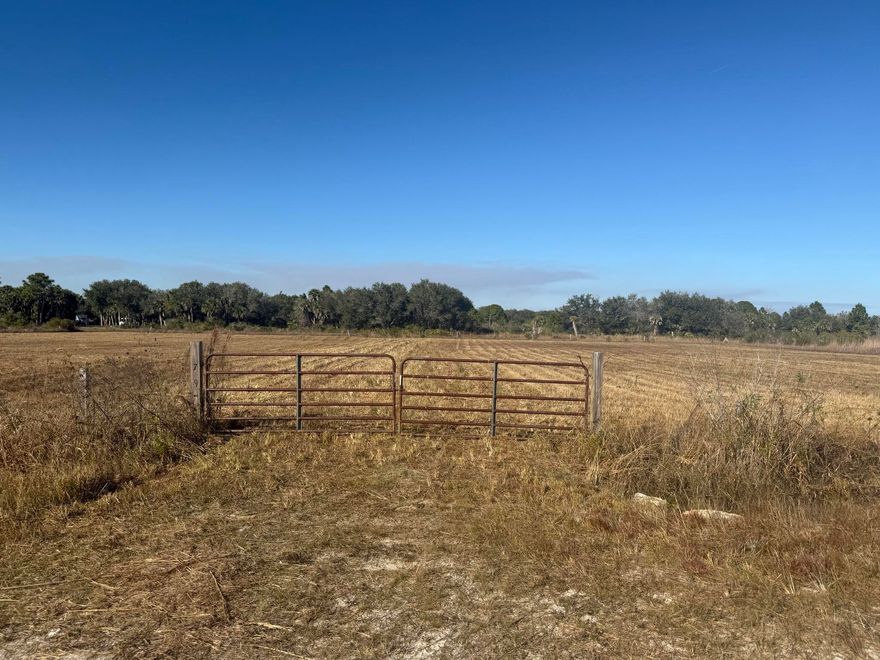 Located in the desirable Viking/Prairie area, this rare 5-acre opportunity offers space, privacy, and long-term potential. The two front lots along 278th are fully fenced and gated, with two ponds. The property is partially cleared, providing a great head start while still maintaining natural privacy. Perfect for those seeking freedom and flexibility, the land allows animals, recreational vehicles, and outdoor toys. The property may qualify for an agricultural exemption, making it ideal for farming, grazing, homesteading, or creating a private rural retreat. Whether you're looking to build, invest, or simply enjoy wide-open space, this property offers endless possibilities in a peaceful, fast-growing area of Okeechobee County.