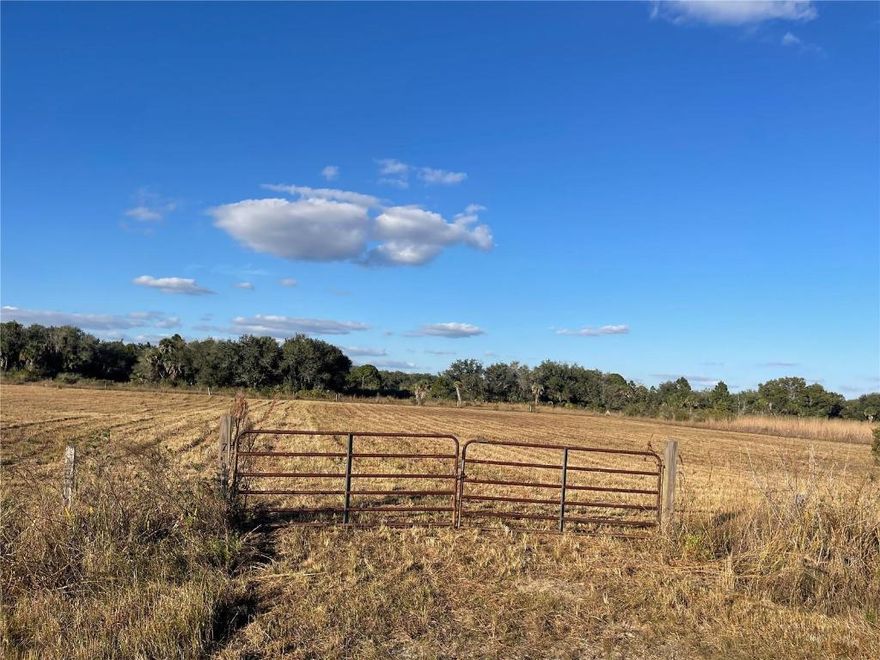 Located in the desirable Viking/Prairie area, this rare 5-acre opportunity offers space, privacy, and long-term potential. The two front lots along 278th are fully fenced and gated, with two ponds. The property is partially cleared, providing a great head start while still maintaining natural privacy. Perfect for those seeking freedom and flexibility, the land allows animals, recreational vehicles, and outdoor toys. The property may qualify for an agricultural exemption, making it ideal for farming, grazing, homesteading, or creating a private rural retreat. Whether you're looking to build, invest, or simply enjoy wide-open space, this property offers endless possibilities in a peaceful, fast-growing area of Okeechobee County.