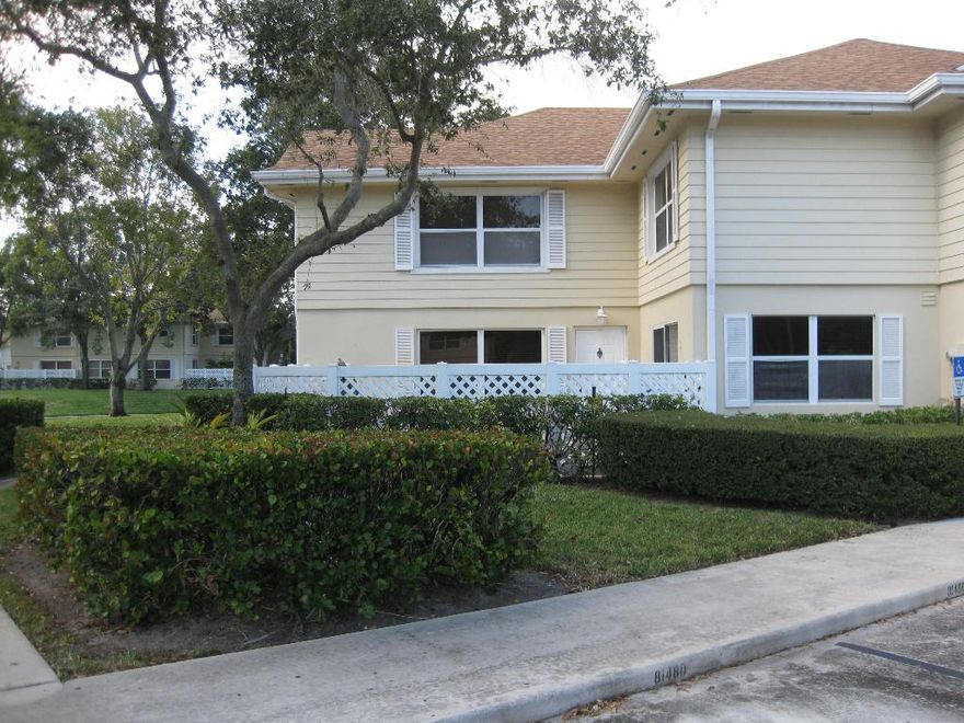 Wellesley at Lake Clarke Shores, large 2 bedroom, 2 1/2 bath townhome featuring a desirable SE exposure with partial water view, marble floors, upgrades, never smoked in, full size W/D in powder room, all appliances, large patio. Community features 24 hr manned security, pool, tennis & playground. Conv to I-95, downtown & beaches.