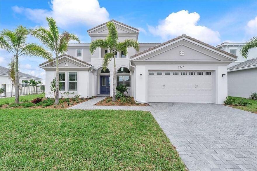 Beautiful New Construction Home! Be the first to move into this Lakefront Beauty 6 bedrooms with 5 bathrooms and a 2 car garage. This beautiful expansive home with a gourmet kitchen and quartz countertops is complete with an extended island to bring it all together. Huge Laundry room with laundry tub, faucet and extra storage cabinets. Impact windows throughout and an amazing lush, huge backyard. This secure community has an amazing Clubhouse with an outdoor patio and vacation-style amenities including a resort-style pool, Kids play zone, Bocce Ball, and top-of-the-line fitness center. HOA REQUIRE MINIMUM CREDIT SCORE 675 OR MORE WITH NO BACKGROUND ISSUE