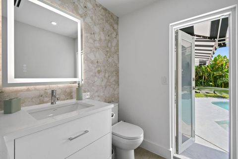 Tiny photo for 7710 W Lake Drive, Lake Clarke Shores, FL 33406 (MLS # R11147728)