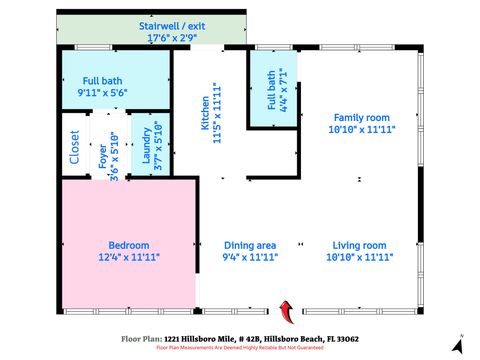 Tiny photo for 1221 Hillsboro Mile #42b, Hillsboro Beach, FL 33062 (MLS # R11106274)