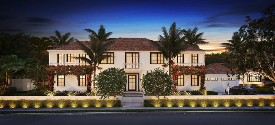 Spectacular new estate with 175' overlooking The Breakers golf course. Developed by Todd Michael Glaser with every amenity. This 6+ bedroom home and guest house offers 8,306 total square feet of luxurious living. The main house includes an intuitive open floor plan with a library, an exercise room & 4 bedrooms. Both the library & exercise rooms can easily be repurposed as additional bedrooms.  The separate guest house includes 2 bedrooms. Thoughtfully curated gardens designed by Chris Crawley punctuate these expansive and lush golf views. Further amenities:  37' pool and spa. full generator, elevator & attached 2-car garage. Scheduled for completion 3/1/2021 DISCLAIMER: Information published or otherwise provided by the listing company and its representatives including but not limited to prices, measurements, square footages, lot sizes, calculations and statistics are deemed reliable but are not guaranteed and are subject to errors, omissions or changes without notice. All such information should be independently verified by any prospective purchaser or seller. Parties should perform their own due diligence to verify such information prior to a sale or listing. Listing company expressly disclaims any warranty or representation regarding such information. Prices published are either list price, sold price, and/or last asking price. The listing company participates in the Multiple Listing Service and IDX. The properties published as listed and sold are not necessarily exclusive to listing company and may be listed or have sold with other members of the Multiple Listing Service. Transactions where listing company represented both buyers and sellers are calculated as two sales. The listing company's marketplace is all of the following: Vero Beach, Town of Orchid, Indian River Shores, Town of Palm Beach, West Palm Beach, Manalapan Beach, Point Manalapan, Hypoluxo Island, Ocean Ridge, Gulf Stream, Delray Beach, Highland Beach, Boca Raton, East Deerfield Beach, Hillsboro Beach, Hillsboro Shores, East Pompano Beach, Lighthouse Point, Sea Ranch Lakes and Fort Lauderdale. Cooperating brokers are advised that in the event of a Buyer default, no commission will be paid to a cooperating Broker on the Deposits retained by the Seller. No commissions are paid to any cooperating broker until title passes or upon actual commencement of a lease. Some affiliations may not be applicable to certain geographic areas. If your property is currently listed with another broker, please disregard any solicitation for services. Copyright 2021 by the listing company. All Rights Reserved.