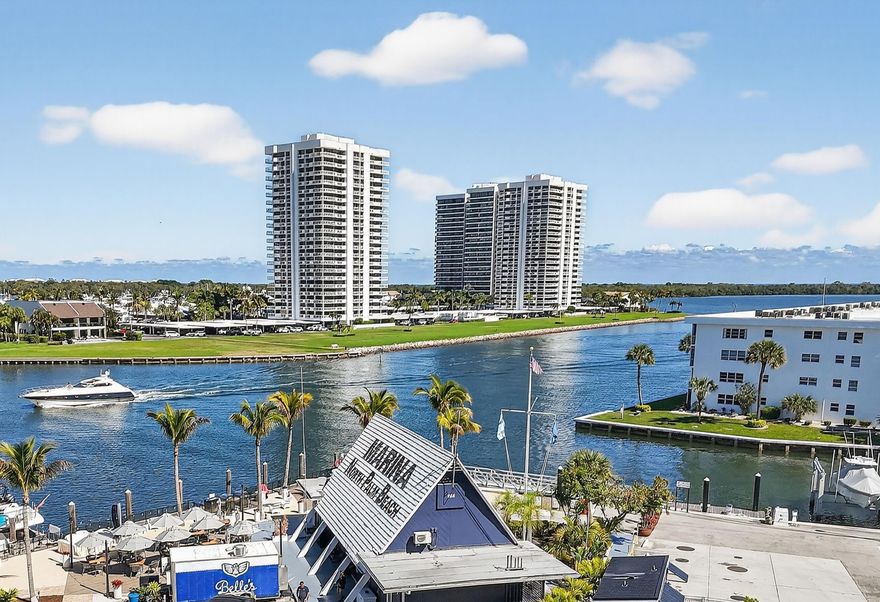 This top-floor residence features vaulted ceilings, walk-in closets, and large climate-controlled storage. Enjoy beautiful sunrises, moonrises and sunsets with direct Intracoastal views. The development sits on over 5 expansive acres.  The meticulously renovated interior includes a pass-through from the kitchen to the dining and living areas, new impact glass throughout, and open living and dining spaces that flow seamlessly to the balcony. Fully furnished and turnkey, this pet-friendly home is in an exceptional North Palm Beach location, close to shopping, dining, parks, waterfront recreation, and across from N Palm Country Club. Engineering studies and all required work are complete--come experience your slice of paradise. First Showings March 4th.