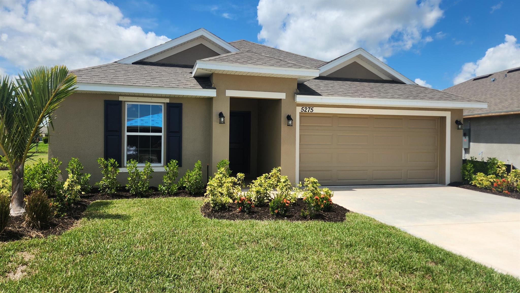 MOVE IN READY & Great Builders Incentives! ONLY $1,000 Deposit to secure this new home. Save thousands in CLOSING COST PAID + FLEX CASH, to use for a LOWER INTEREST RATE (Sample Photos Used)**Estimated payment $3,041/mth** --->WHY THIS HOME?<---Features granite countertops, separate tub & shower in master bath, and a waterfront view from your covered back patio.Enjoy the community clubhouse with Sand Volleyball, Tennis & Pickleball Court, Fitness Room, Meeting Room, Indoor & Outdoor Children Play Area, large Heated Pool and more. Waterstone is nestled between 2 parks, quick access to I-95, the beach, dining, golf & Outlet mall
