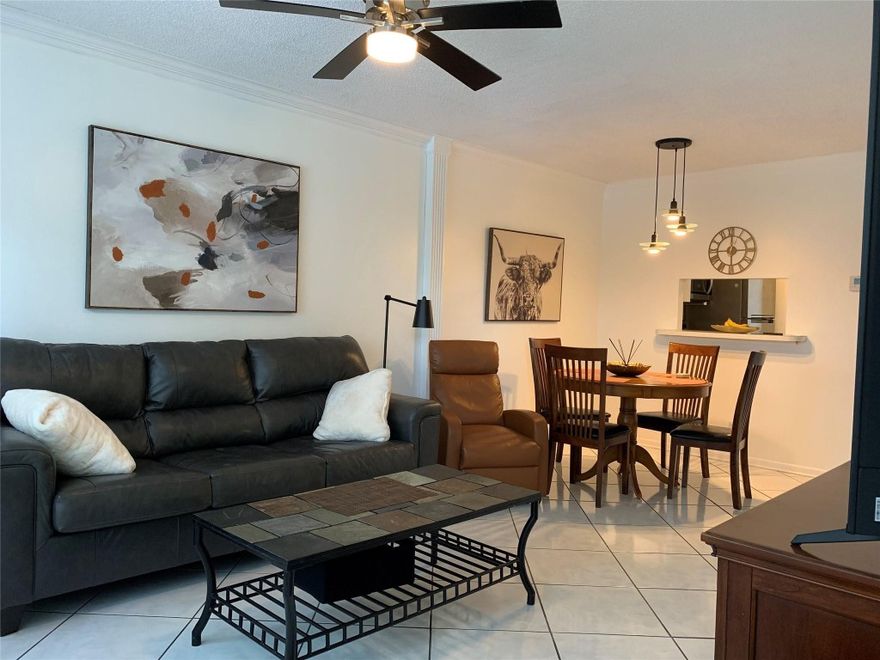 CHARMING 1 BDR/ 1 BTH VERY WELL-KEPT APARTMENT LOCATED IN ADULT AND VERY ACTIVE COMMUNITY. BRIGHT AND LIGHT WITH STUNNING, RELAXING VIEW OF THE LAKE. FULLY FURNISHED, TURNKEY UNIT. ONE PARKING SPOT AND STORAGE UNIT. LAUNDRY FACILITY ON EACH FLOOR. PLENTY OF AMMENITIES LIKE GYM, CLUBHOUSE, LIBRARY, BBQ AREA, POOL, SHUFFLEBOARD, BIKE AND WALK JOG AND MORE. BACKYARD SECURED WITH LOCKED FENCE. BUILDING PASSED 50 YEAR INSPECTION.CONVINIENTLY LOCATED.INTERNET IS INCLUDED IN TME MONTHLY FEES.BEAUTIFUL PLACE TO ENJOY EVERY DAY.WELCOME TO YOUR NEW HOME!