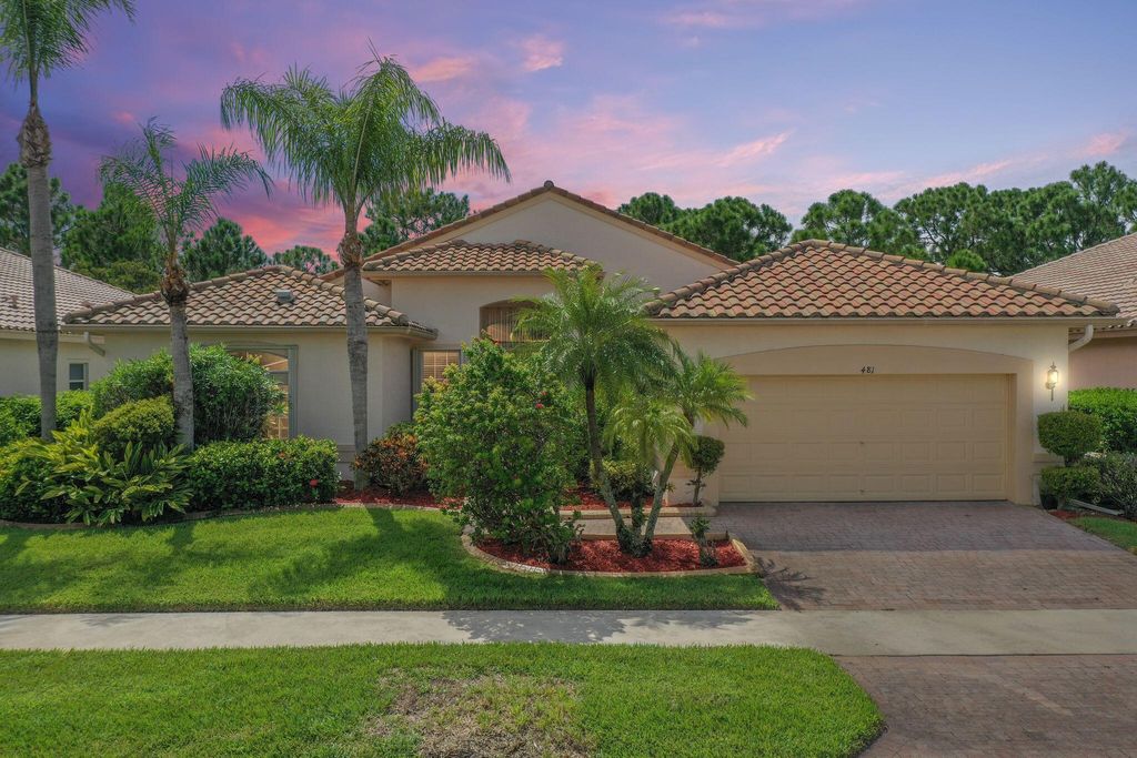 Photo of 481 NW Blue Lake Drive, Port St Lucie, FL 34986 (MLS # R10918570)