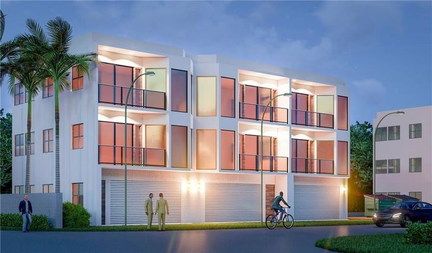 DRC approved 16-townhouse development site ready for immediate submission of building plans to obtain permits from the City of Fort Lauderdale. Prime east of I-95 location along Davie Boulevard, a key east–west corridor connecting Downtown Fort Lauderdale to significant destinations. Minutes to Downtown Fort Lauderdale, Las Olas Boulevard, Port Everglades, Fort Lauderdale–Hollywood International Airport, and a short drive to Fort Lauderdale Beach. Surrounded by new construction and redevelopment in a rapidly evolving area. Excellent infill opportunity in a high-demand urban market. The seller may consider owner financing or a joint venture. Owner has obtained approval for an extension from the DRC for the 16-townhouse project. Next step for the new owner will be to submit the building plans to the City to obtain the necessary building permits. The property’s prime location east of I-95 offers excellent accessibility to downtown Fort Lauderdale, Las Olas Boulevard, Port Everglades, the Fort Lauderdale International Airport. The surrounding area is undergoing rapid transformation, with several notable developments contributing to the neighborhood's evolution. We are currently working on updating the existing plans to ensure full compliance with the City’s latest building codes. Project General Information: Land Use Designation: RM-15 l Zoning Designation: TOWNHOUSES l Site Area: 49,530 SQUARE FEET l Water/Wastewater: CITY OF FORT LAUDERDALE l Residential Development: 16 TOWNHOME l Unit Details (Per Unit): Footprint: UNIT TYPE #1A & #1C - 1,432 SQUARE FEET (1ST FLR: 198 SF, 2ND FLR: 617 SF, 3RD FLR: 617 SF) Garage: 444 SQUARE FEET PER UNIT (16 UNITS). Front Entry/Garage Entry: 32 SQUARE FEET PER UNIT. Balconies: 145 SQUARE FEET EACH UNIT. Site Information: Site Density Net: 17 MAX, 16 PROVIDED l Parking: PARKING REQUIRED - TWO FAMILY RESIDENCE PARKING PROVIDED - (16) 2-CAR GARAGE + 4 OFF-STREET VISITOR PARKING SPACES l Building Footprint Area: 11,520 S.F. TOTAL FOR ALL 16 UNITS (INCLUDES GARAGES) l Building Height: 32' 8'' l FAR (ULDR 47-5-31): TOTAL BUILDING AREA 11,520 SQ. FT. | GROSS LOT AREA 49,530 SQ. FT. = 0.233 FAR l Construction Type: TYPE III A l Required Setbacks: Front 25', Side yard 5', Rear 20', Corner 25% of lot width or 20'-0'' Additional Details: FEMA Elevation: 7.1 Feet = Grade (ULDR SEC. 47-2.2.G.2.) l FEMA Flood Zone: 0.2 PCT FLOOD