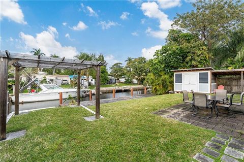 A home in Fort Lauderdale
