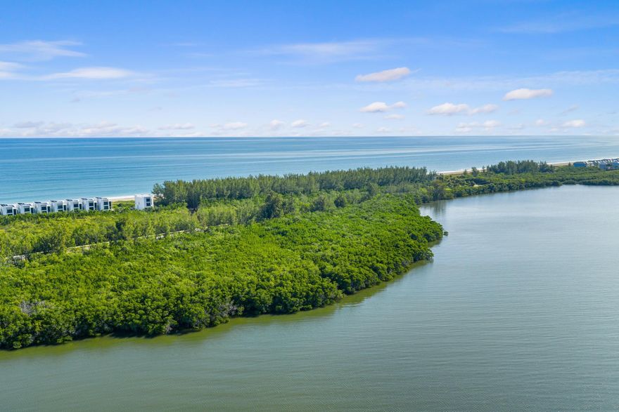 Rare opportunity to own a true ocean-to-river estate lot offering unmatched privacy and exclusivity. This exceptional parcel spans from the Atlantic Ocean to the Intracoastal Waterway, providing both sunrise and sunset water views. No HOA and no neighboring properties create a secluded setting ideal for a private estate.
Property features a private entry directly from State Road A1A and offers the potential for private riverfront dockage, subject to permitting. Enjoy direct beach access, boating convenience, and the freedom to design and build without association restrictions.
An extraordinary offering for the most discerning buyer seeking a premier oceanfront lifestyle. Buyer to verify zoning, land use, building requirements, and dock approvals.