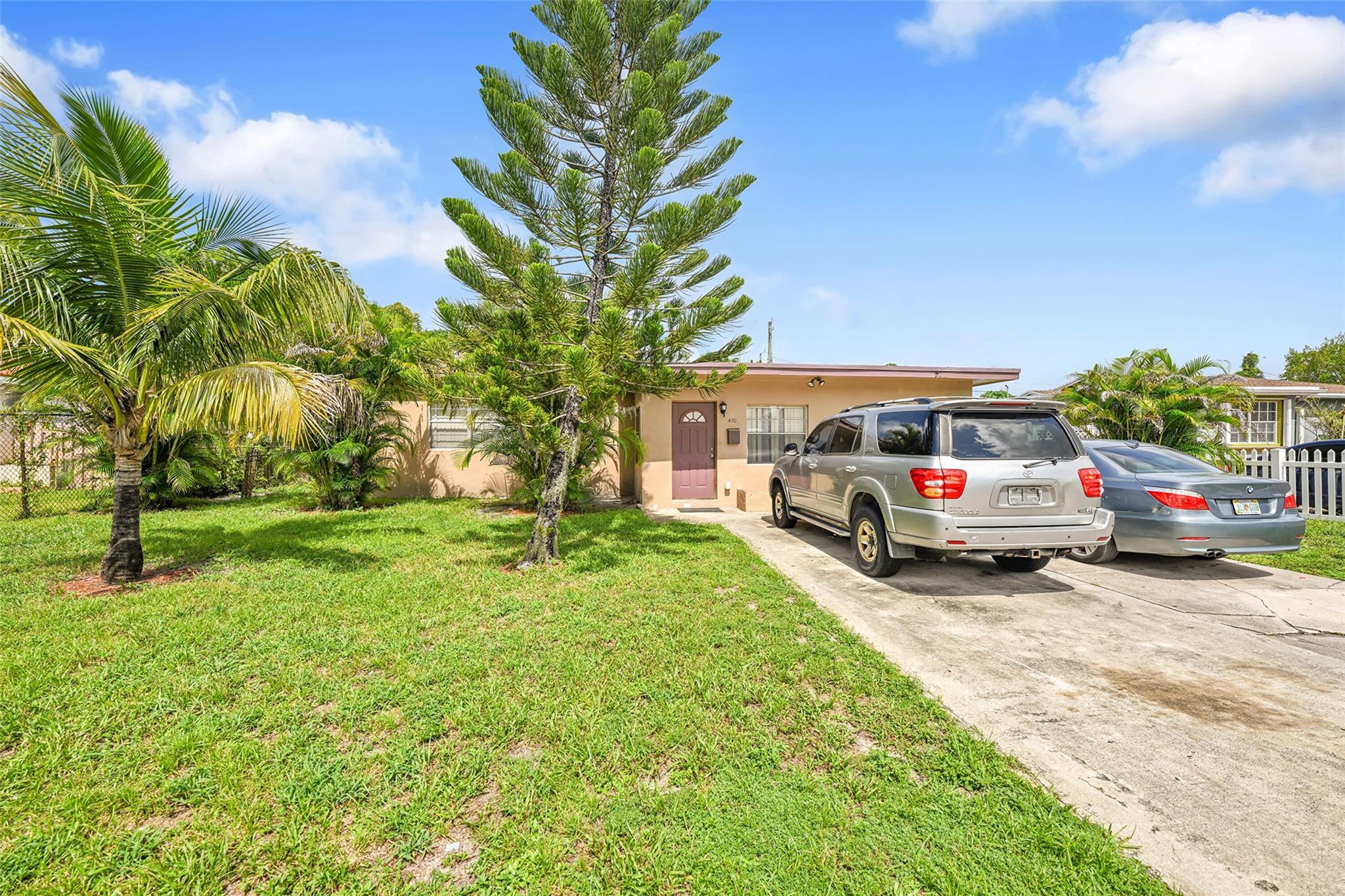 Charming 3-Bedroom Home with Spacious Fenced Yard in Fort Lauderdale! Welcome to this 3-bedroom, 2-bathroom single-family home nestled in a desirable Fort Lauderdale neighborhood. This bright and airy residence features tile flooring throughout, providing both style and easy maintenance. Enjoy the convenience of a full-size washer and dryer located on the property. Step outside to your oversized fenced yard—ideal for pets, outdoor activities, or creating your own private retreat. With its functional layout, great location, and ample outdoor space, this home is perfect for comfortable living and entertaining. Don't miss this opportunity! Current resident is month to month.