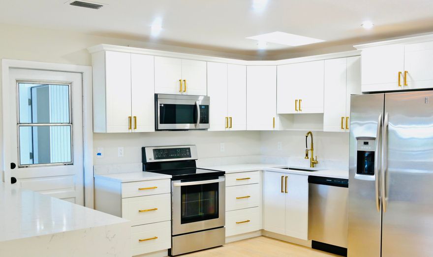 Beautifully remodeled single family home with no HOA and walking distance to the ocean. Must see!!!