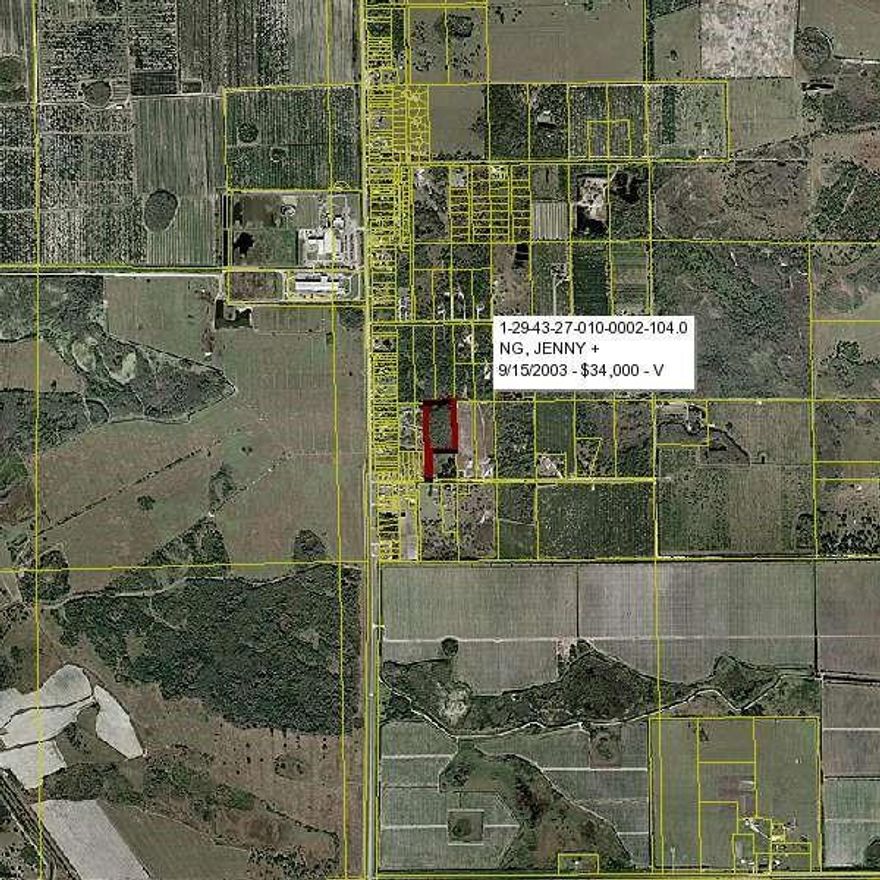 Vacant land, Fast growing area. best deal in the area.  just less than 10 acres (9.54 acres). High and dry, occupied by tree.  Buy it now before the price UP>>>  Untouched land for investment or future use. Or build your businesses or house on it. Residential zoning.  Great value for the size and price. The area is already to develop with residential homes and businesses. Close to the city of Label. Nex to state road 29. Please check the Hendry county information....  The buyer needs to verify all zoning and land usage information.