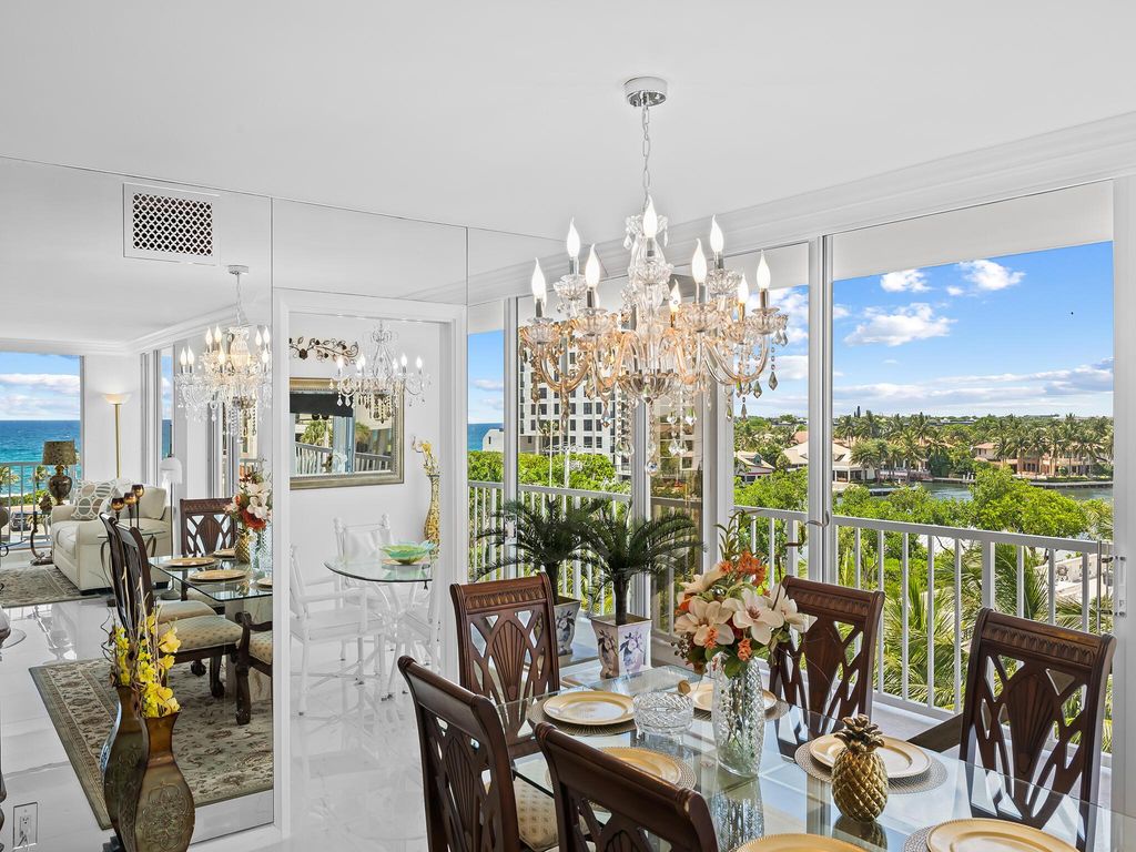 Photo of 3210 S Ocean Boulevard #604, Highland Beach, FL 33487 (MLS # R11101969)