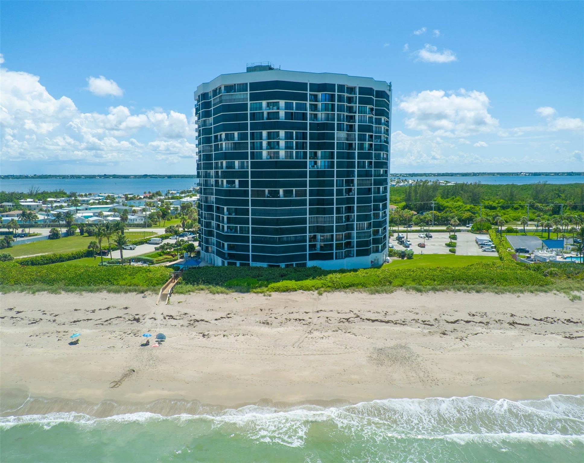 Completely renovated largest corner unit in Princess on a high floor! Brand new High Impact Sliding Doors. The open concept kitchen is packed with high end Zline appliances and waterfall countertop. All Sliding Doors have electronic (Motorized) window treatments. Updates include new electric, sprinklers, plumbing, AC, new bathrooms with toto duvet toilets, Armstrong wooden ceiling with LED lights, luxury vinyl waterproof flooring and California closets throughout. Both Bathrooms are handicap accessible. Shiplap accent throughout the condo! 180-degree ocean and intracoastal views from three separate balconies! Can be sold turnkey! ALL SIRS AND MILESTONE INSPECTIONS AND ALL REQUIRED WORK COMPLETED! CURRENTLY INSTALLING NEW ROOF. NO SPECIAL ASSESSMENTS! CONDO HAS RESERVES!
